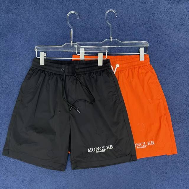 Moncler* 6S Spring/Summer Casual Quick-Drying Shorts Custom fabric, custom label