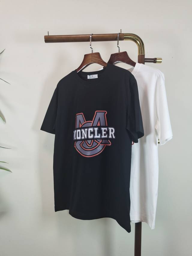 Moncler 2026 New Printed Crew Neck Short Sleeve T-Shirt Pre-order Now Available!