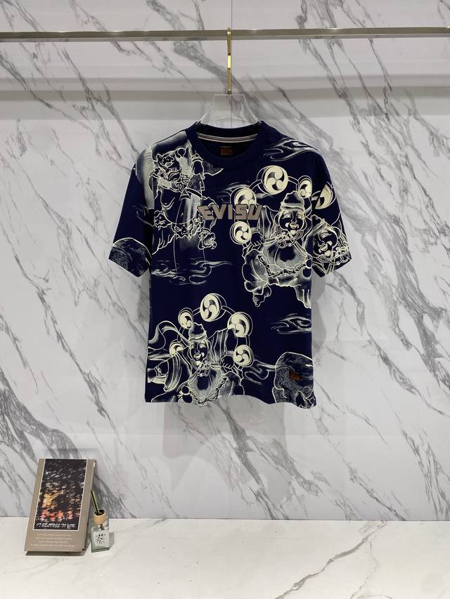 Ev Thor and God of Fortune Full-Sleeve Short-Sleeve T-Shirt Ev's T-shirt is desi