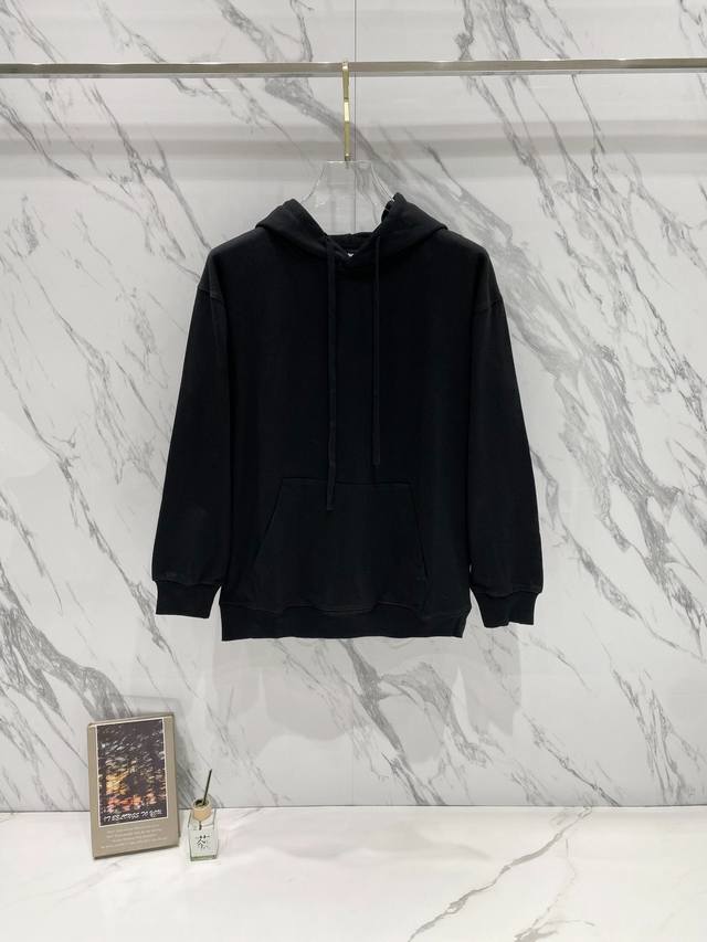 Stussy Hooded Sweatshirt with Embroidered Logo and Letters, American Retro Style