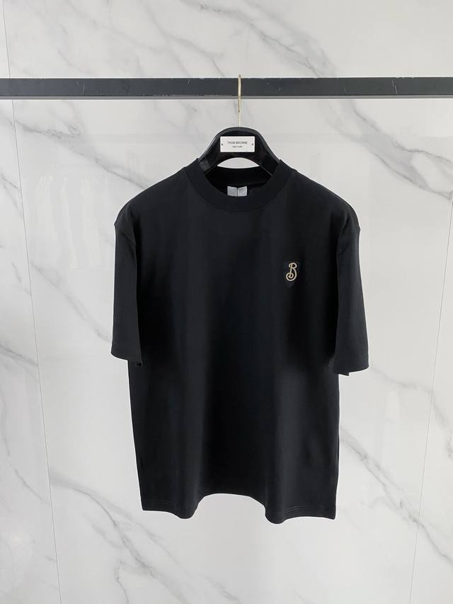 Burberry 2026 Spring/Summer New Arrival - Latest Boutique Short-Sleeve Crew Neck Burberry 2026 Spring/Summer New Arrival - Latest Boutique Short-Sleeve Crew Neck