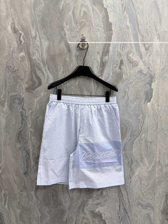 230 Louis 26 New Spring Collection Miniature Check Embroidered Logo Drawstring S