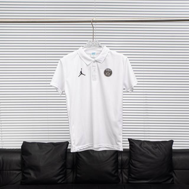 工厂pp直供120 Jordan丨乔丹paris珠地棉polo短袖T恤 配色：白色 尺码：M-4Xl
