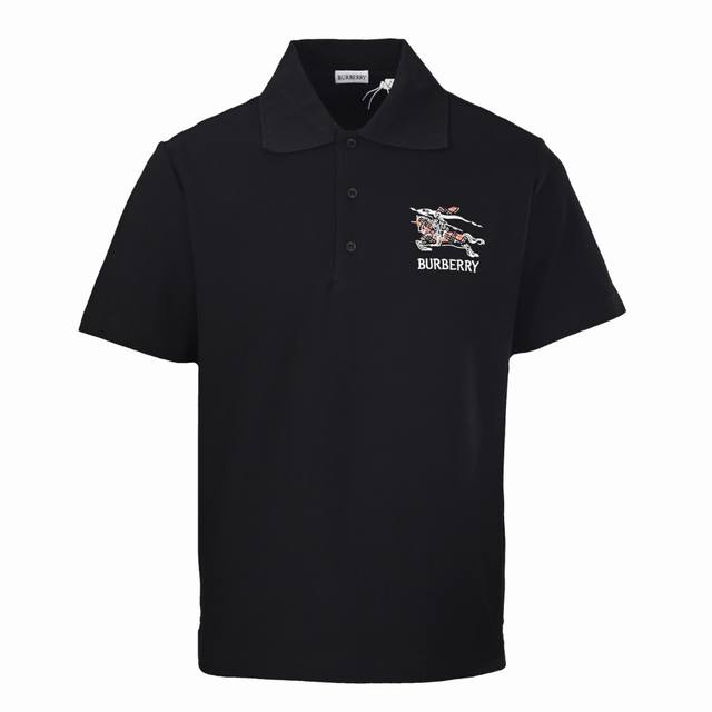 180 Burberry Year of the Horse Limited Edition Check Polo Shirt with Embroidered