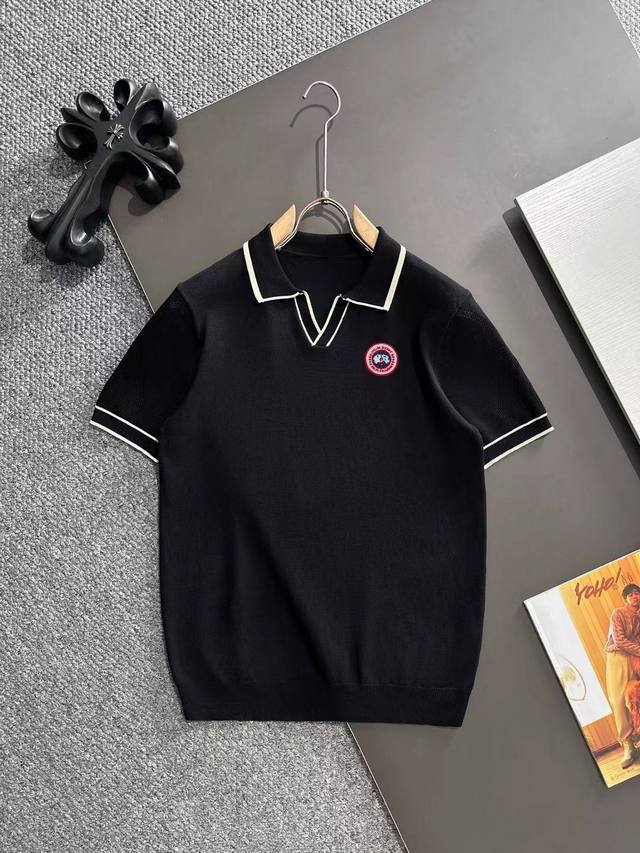 Ships the next day. Canada Goose 2026 Spring/Summer Solid Color Color Block Trim