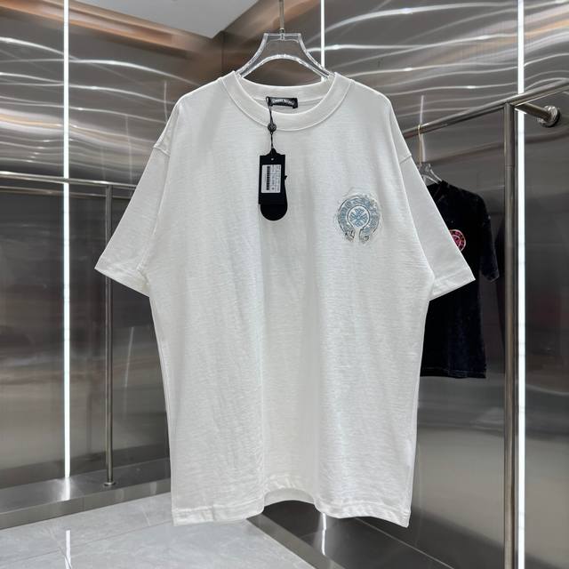 Chrome Hearts Spring/Summer 2026 New Arrival - Heavy Embroidery Short-Sleeve T-S
