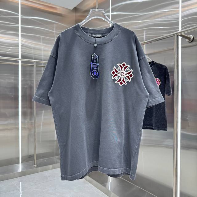Chrome Hearts Spring/Summer 2026 New Arrival - Cross-Patterned Short-Sleeve T-Sh