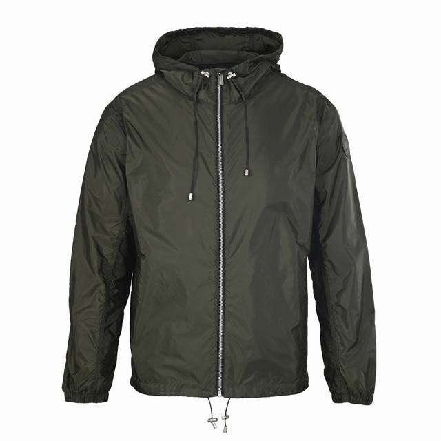 420 High-Version Canada Goose Cg Sleeve Black Label Hooded Windbreaker Jacket. M