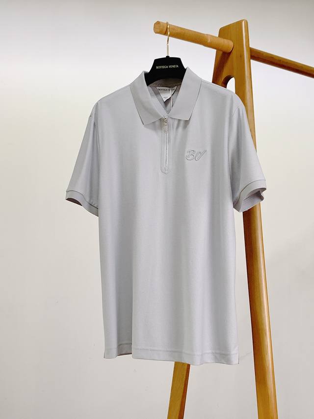 Bottega Veneta 2026 Spring/Summer New Arrival - Polo Shirt with Turn-Down Collar