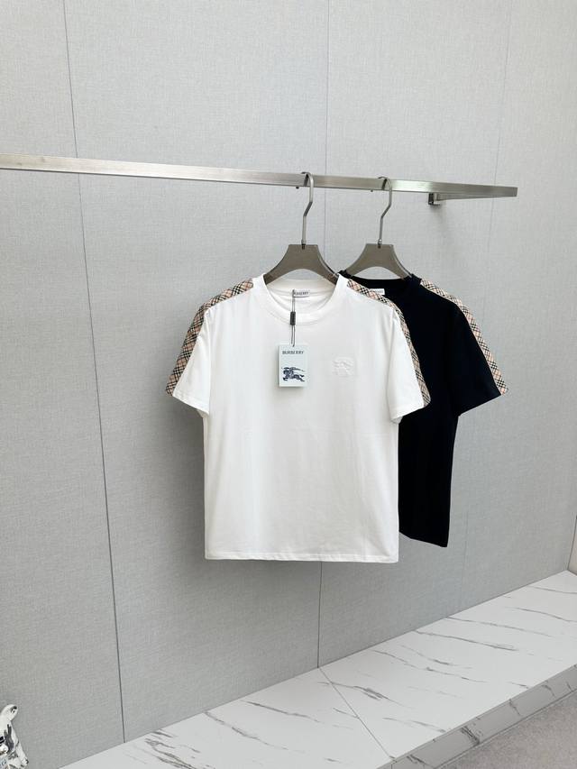 2026Ss New Arrival Burber High-Quality Crew Neck Short-Sleeve T-Shirt, Classic B