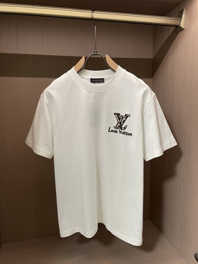 Lv 2026 Spring/Summer New Arrival - Latest Short-Sleeve Crew Neck T-Shirt from O