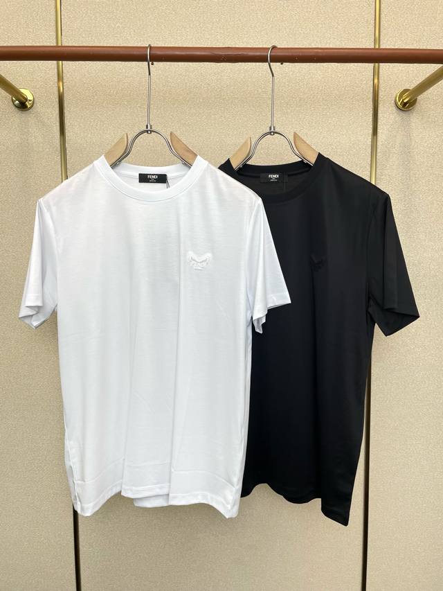 Fendi is going all out to release this new original men's casual short-sleeved s