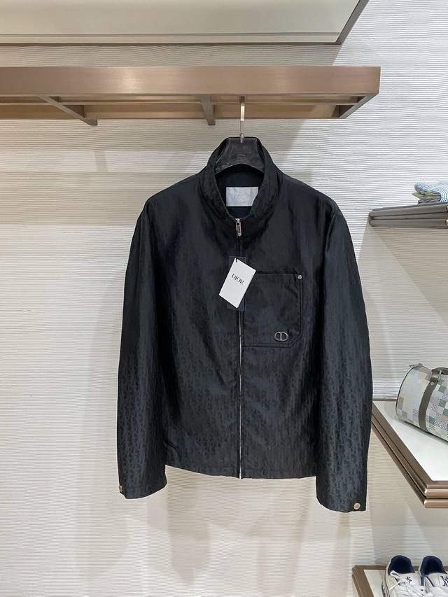 Dior 2026 Spring/Summer New Stand Collar Jacket (High-end version!) Made with ha Dior 2026 Spring/Summer New Stand Collar Jacket (High-end version!) Made with ha