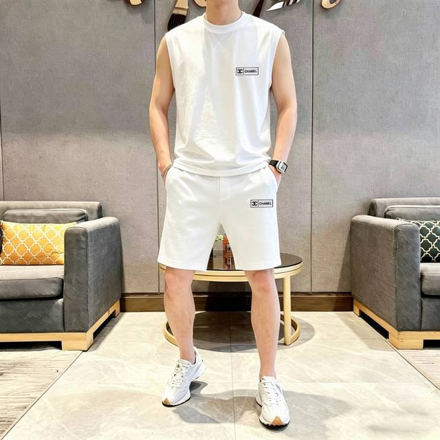 Brand: Chanel 2026 Summer New Arrival Vest Set. Classic and simple style, easy f Brand: Chanel 2026 Summer New Arrival Vest Set. Classic and simple style, easy f