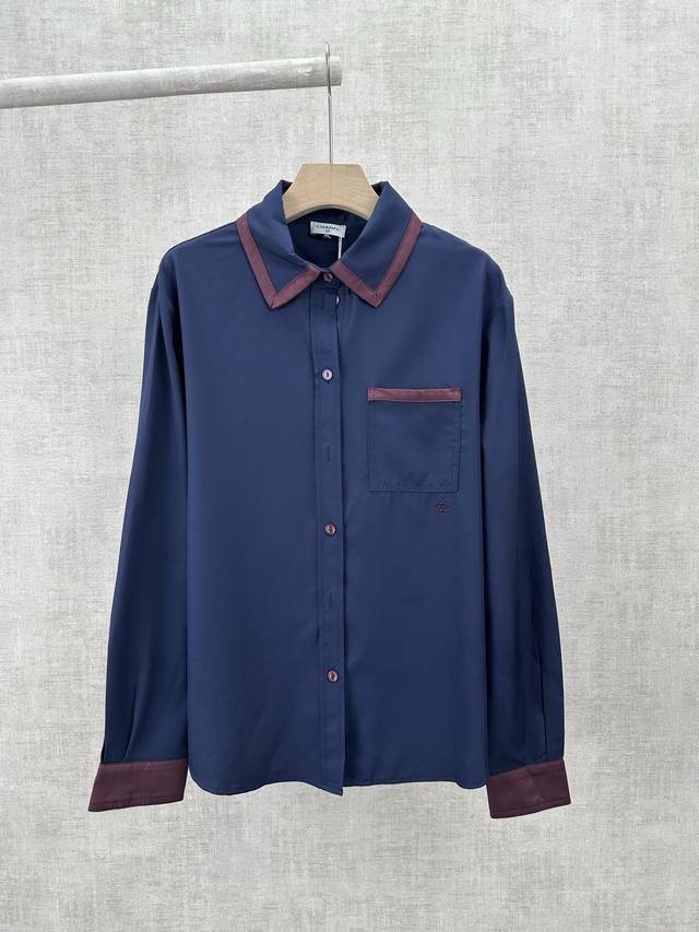 Chanel 26Ss New Spring/Summer Preview Collection Long-Sleeve Pocket Button-Down Chanel 26Ss New Spring/Summer Preview Collection Long-Sleeve Pocket Button-Down