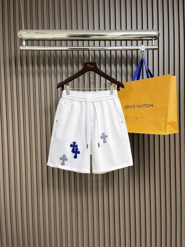 Chrome Hearts 2026 Summer New Men's Casual Shorts, complete with all three Chrom Chrome Hearts 2026 Summer New Men's Casual Shorts, complete with all three Chrom