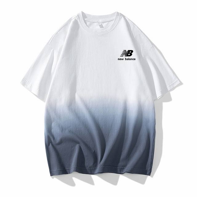 New Arrival: New New Balance Printed Gradient Short-Sleeve T-Shirt. The visual e
