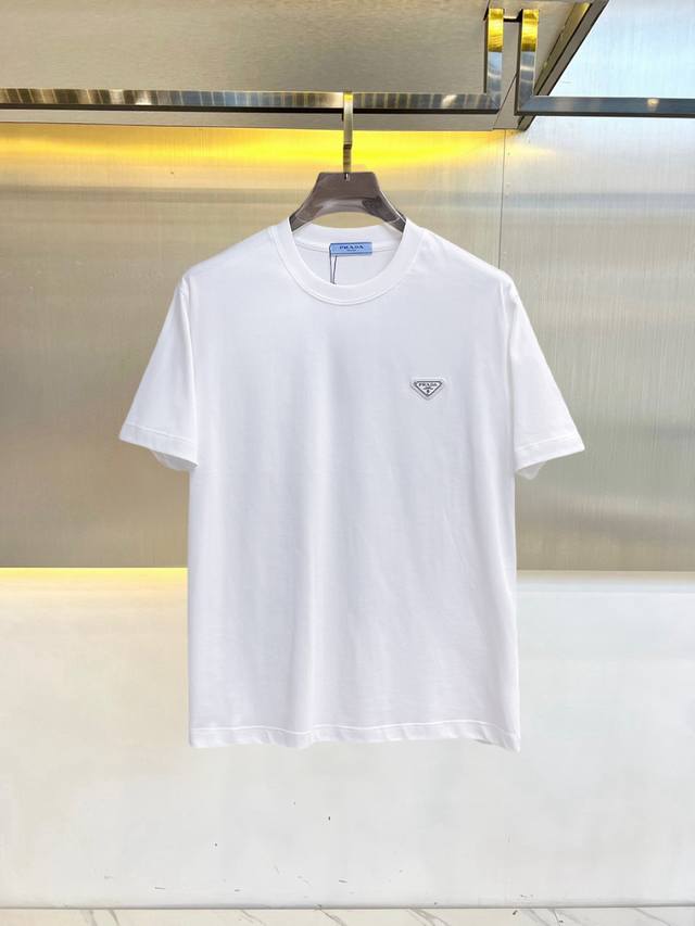 Prada, all three tags intact. Newest 2026 Summer style short-sleeved T-shirt, av