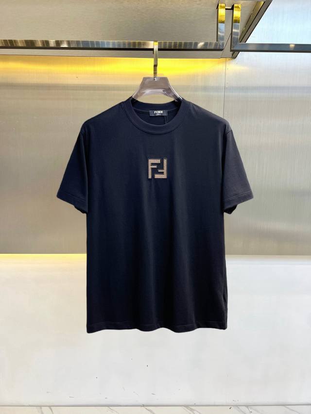 Fendi, all three tags intact. Newest 2026 Summer Short-Sleeve T-Shirt, available