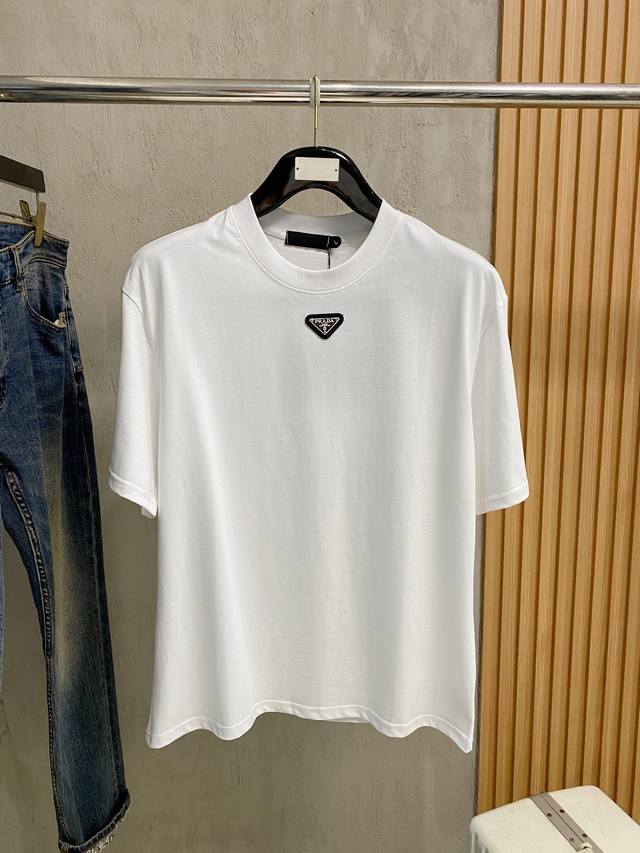80 Prada, all three labels complete. 2026 Summer New Arrival Short-Sleeve T-Shir