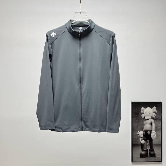 Terminal Supply 230 DescenteحDescente Lightweight Stand Collar Jacket Size: Xs-4