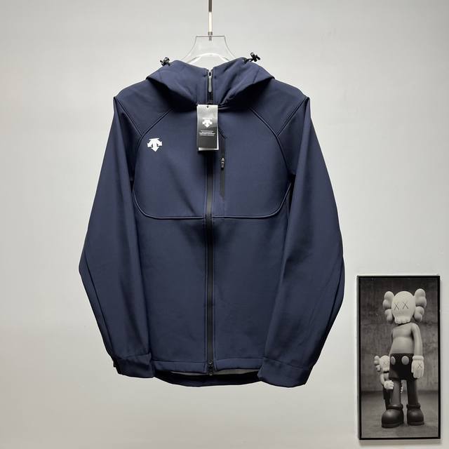 Terminal Supply 270 DescenteحDescente Pocket Zipper Hooded Softshell Jacket Size