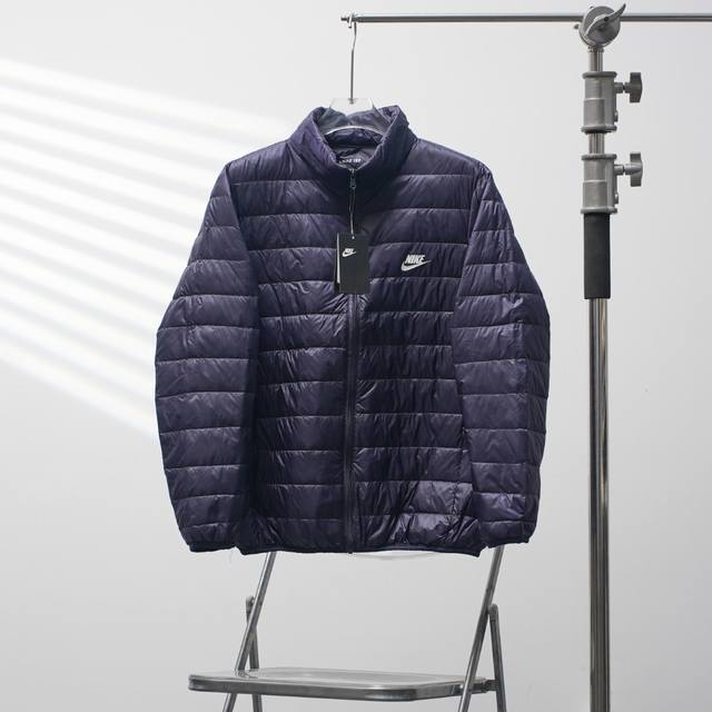 工厂pp直供210 Nike丨耐克7934排骨立领羽绒服 配色：深蓝 尺码：M-5Xl