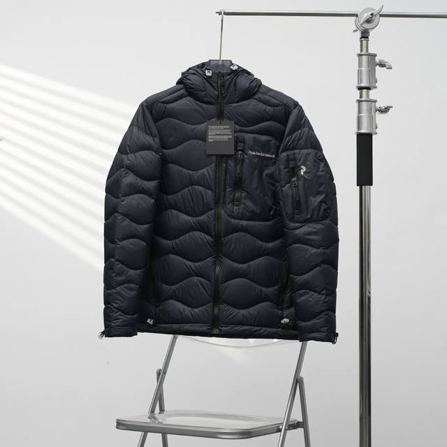 预售 工厂pp直供600 peak performance 壁克峰吐司服 配色：黑色 尺码：S-Xxl