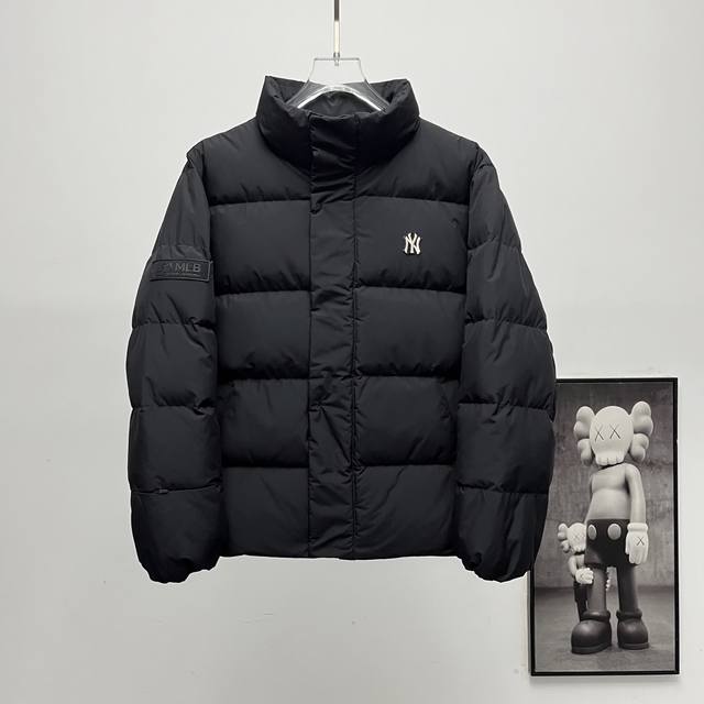 终端供应310 Mlb丨洋基队小标Logo短款立领羽绒服 Size：Xs-Xxl