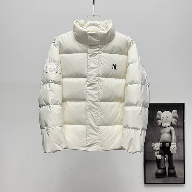 终端供应310 Mlb丨洋基队小标Logo短款立领羽绒服 Size：Xs-Xxl
