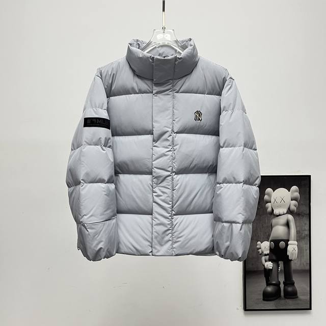 终端供应310 Mlb丨洋基队小标Logo短款立领羽绒服 Size：Xs-Xxl