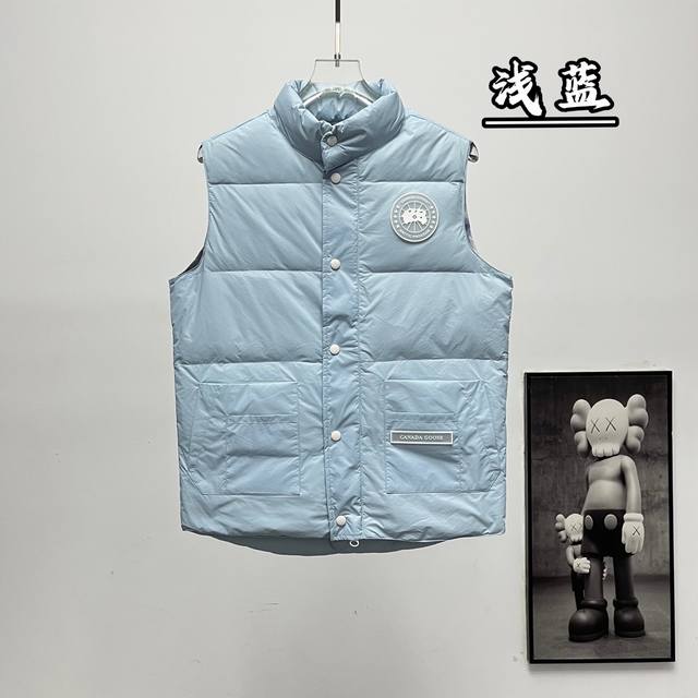 终端供应220 Canada Goose丨加拿大鹅冰川系列立领羽绒马甲 Size:Xs-Xxl 终端供应220 Canada Goose丨加拿大鹅冰川系列立领羽绒马甲 Size:Xs-Xxl