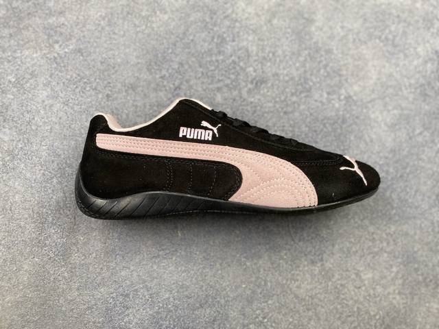 特价140 A版 公司级 puma 彪马赛车鞋 二次成型“猛帮”成型工艺 真拼接鞋面 puma彪马 薄底德训鞋 Speedcat 系列 货号：398846-31