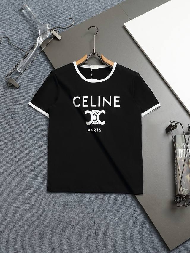 100 Celine 塞琳凯旋门经典T恤短袖 独家定织定染纯棉料 柔软舒适 前幅PARIS凯旋门徽标印花 春夏最新砖柜同步 宽松版型 男女同款 白色配色 尺码: 100 Celine 塞琳凯旋门经典T恤短袖 独家定织定染纯棉料 柔软舒适 前幅PARIS凯旋门徽标印花 春夏最新砖柜同步 宽松版型 男女同款 白色配色 尺码: