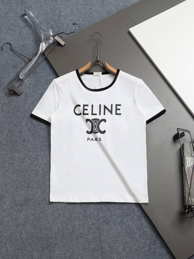 100 Celine 塞琳凯旋门经典T恤短袖 独家定织定染纯棉料 柔软舒适 前幅PARIS凯旋门徽标印花 春夏最新砖柜同步 宽松版型 男女同款 白色配色 尺码: 100 Celine 塞琳凯旋门经典T恤短袖 独家定织定染纯棉料 柔软舒适 前幅PARIS凯旋门徽标印花 春夏最新砖柜同步 宽松版型 男女同款 白色配色 尺码: