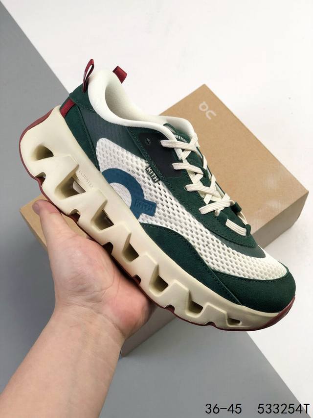230 On昂跑 Cloudswift K-Tech 1 户外街头机能风 轻便低帮跑步鞋 首发实拍鞋款以网球为灵感的运动休闲鞋 大胆的复古外观与革新科技融合 助