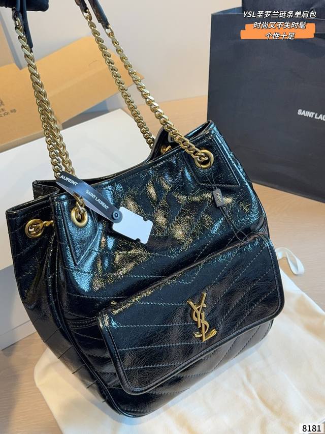 Comes with gift box. Saint Laurent YSL shoulder bag. A versatile, classic, and e Comes with gift box. Saint Laurent YSL shoulder bag. A versatile, classic, and e
