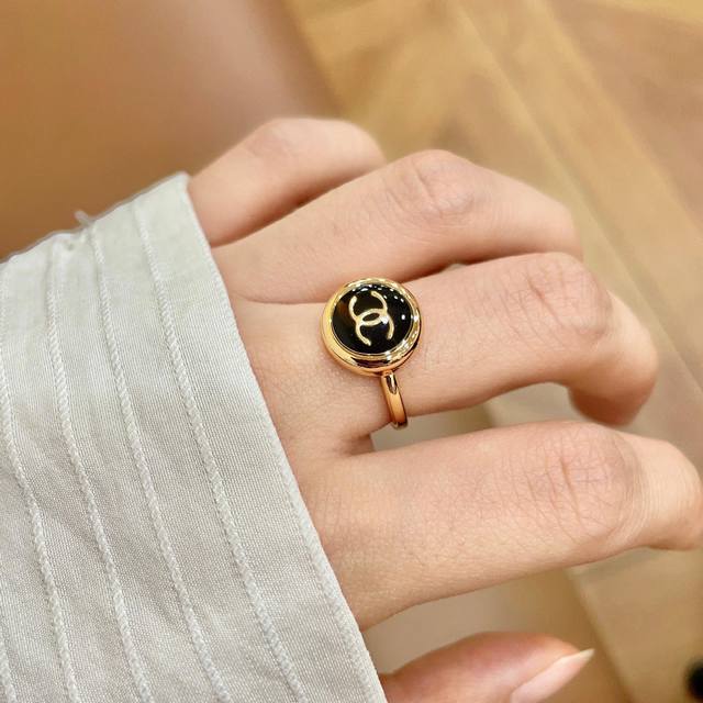 A mini Chanel-inspired double C logo ring! I can't help but rave about this one