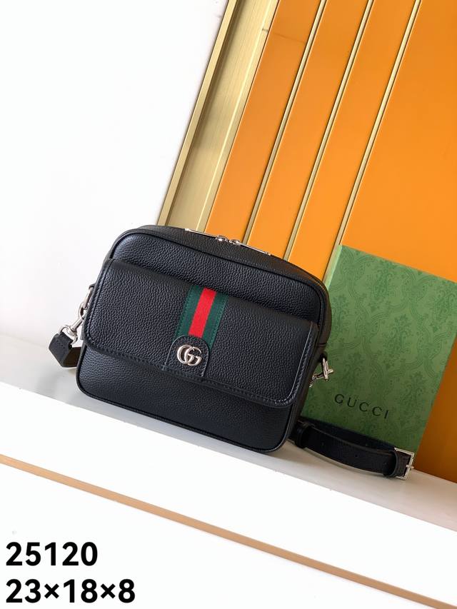 520. Crossbody bag model: New 25120# Top-quality original Gucci boutique style,