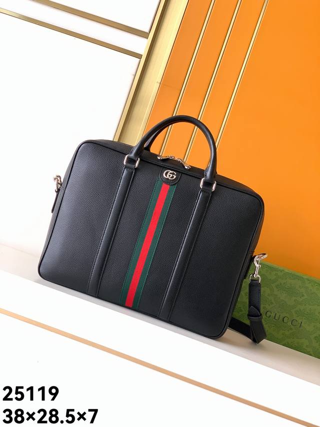 660. Briefcase model: New 25119# Top-quality original Gucci boutique style, new