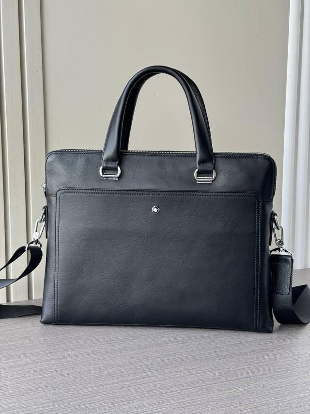 Top-tier boutique quality, the latest hot-selling Montblanc double-zipper briefc