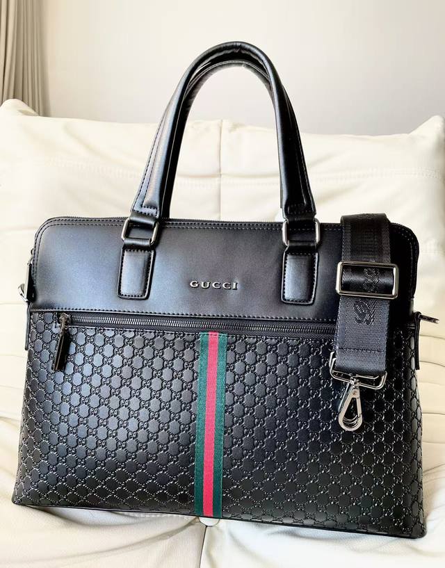 350 New Gucci 1177# Men's Premium Briefcase/Handbag/Crossbody Bag - Hot Selling
