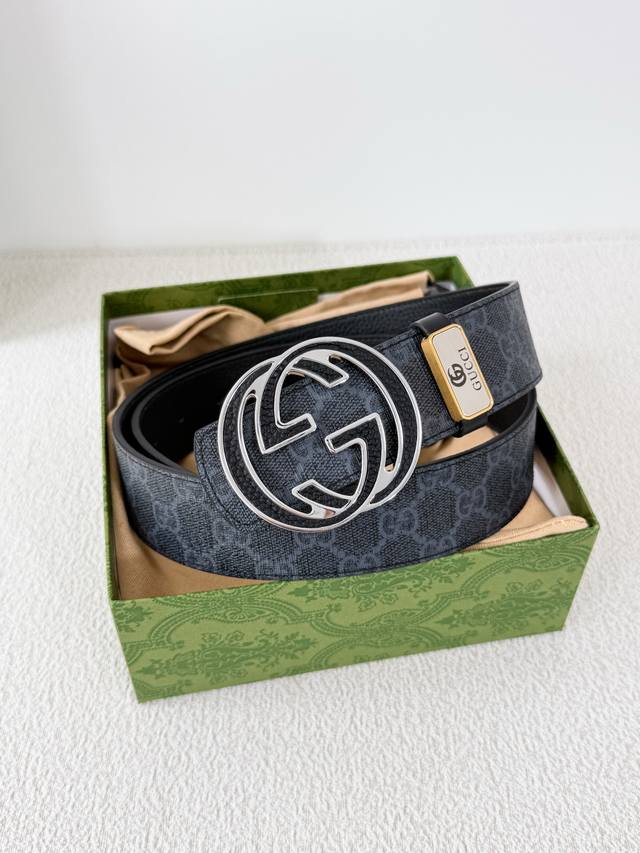 Product Name: Gucci Original Belt/Leather Bag Model: Hook buckle, pure steel buc