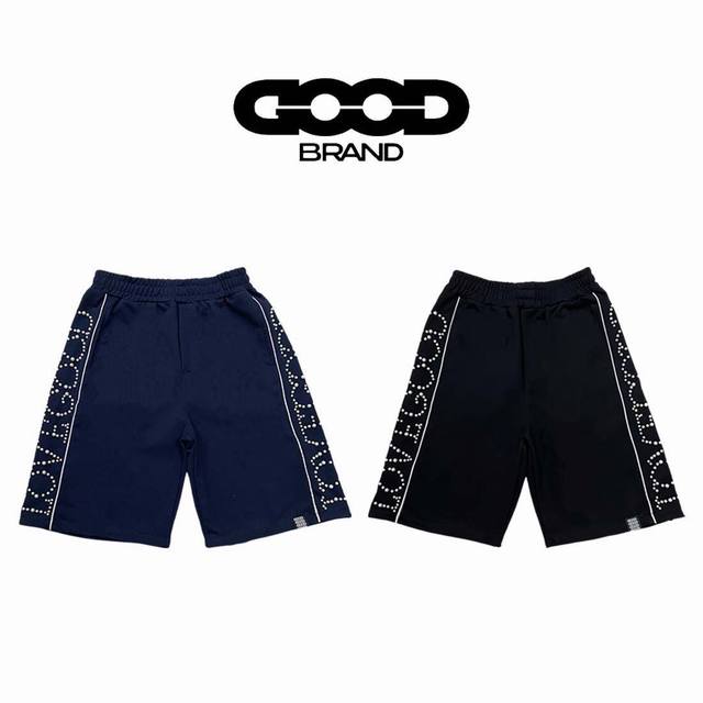 120款号455 手机支持Nfc验证 顶级原厂品质Goodbrand 25S S Love Is Good珍珠标语长裤 超级重磅 进口钉珠工艺 侧边织带线条 轻
