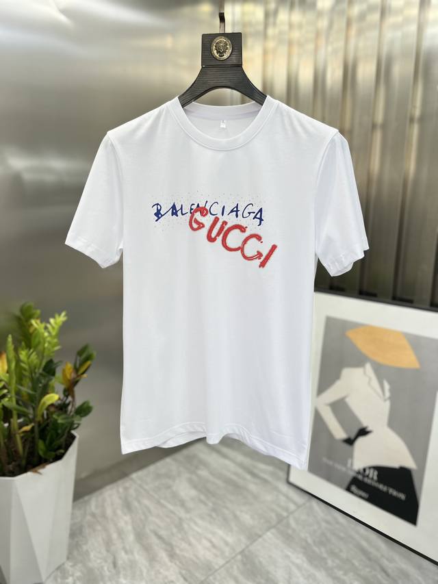 Gucci 古奇 2026春夏新品 三标齐全 T恤短袖 好货不用过多介绍 看细节 专柜码数：M-6Xl 175 140建议Xl 最大穿230