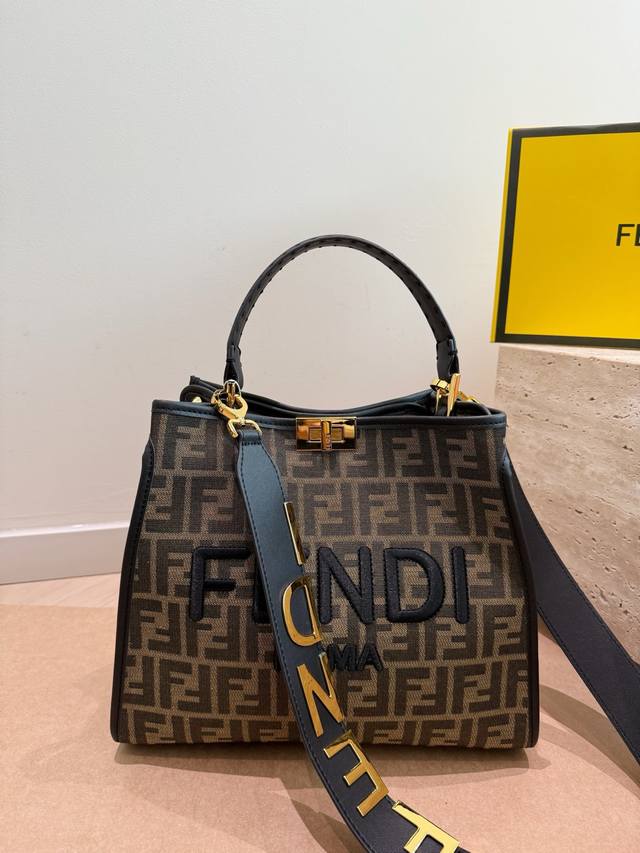 Fendi Peekaboo Handbag The Fendi Peekaboo handbag is a classic series from the b Fendi Peekaboo Handbag The Fendi Peekaboo handbag is a classic series from the b