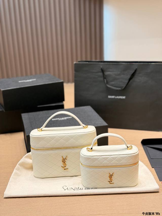Leather version p180 YSL Gaby Mini Box Bag YSL Gaby Mini Box Bag, white leather Leather version p180 YSL Gaby Mini Box Bag YSL Gaby Mini Box Bag, white leather