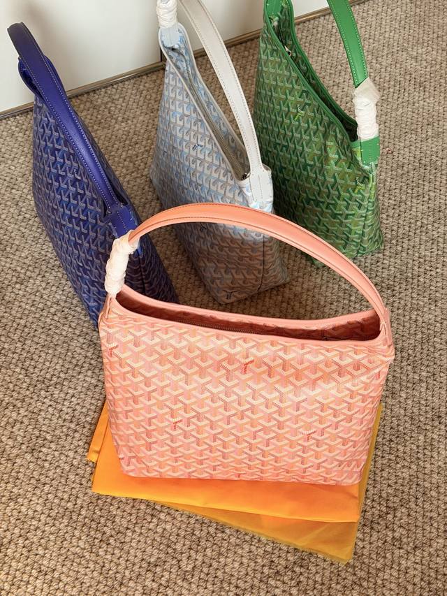 210 No box Size: 32*25Cm Goyard 2026 new Hobo with divine color schemes for all