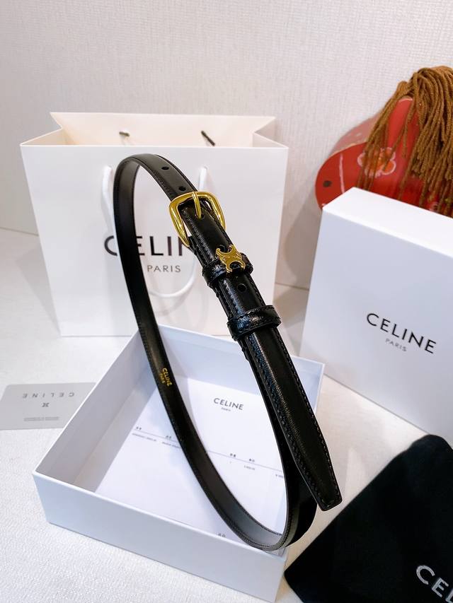 - Celine Small Taurillon 18mm Leather Strap . This strap features a calfskin lea