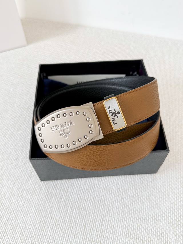 Product Name: Prada Belt, Original Single Belt Model: Hook, Original Classic Hig Product Name: Prada Belt, Original Single Belt Model: Hook, Original Classic Hig